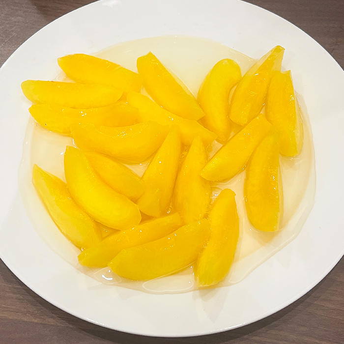 Canned Yellow Peaches