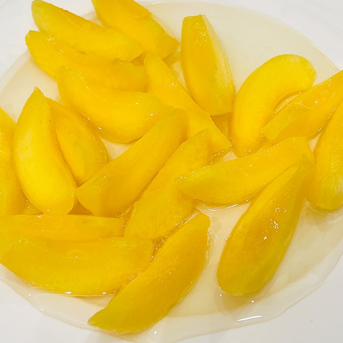Canned Yellow Peaches