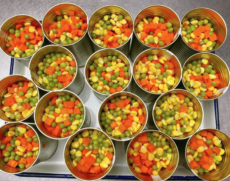 Canned Mixed Vegetable