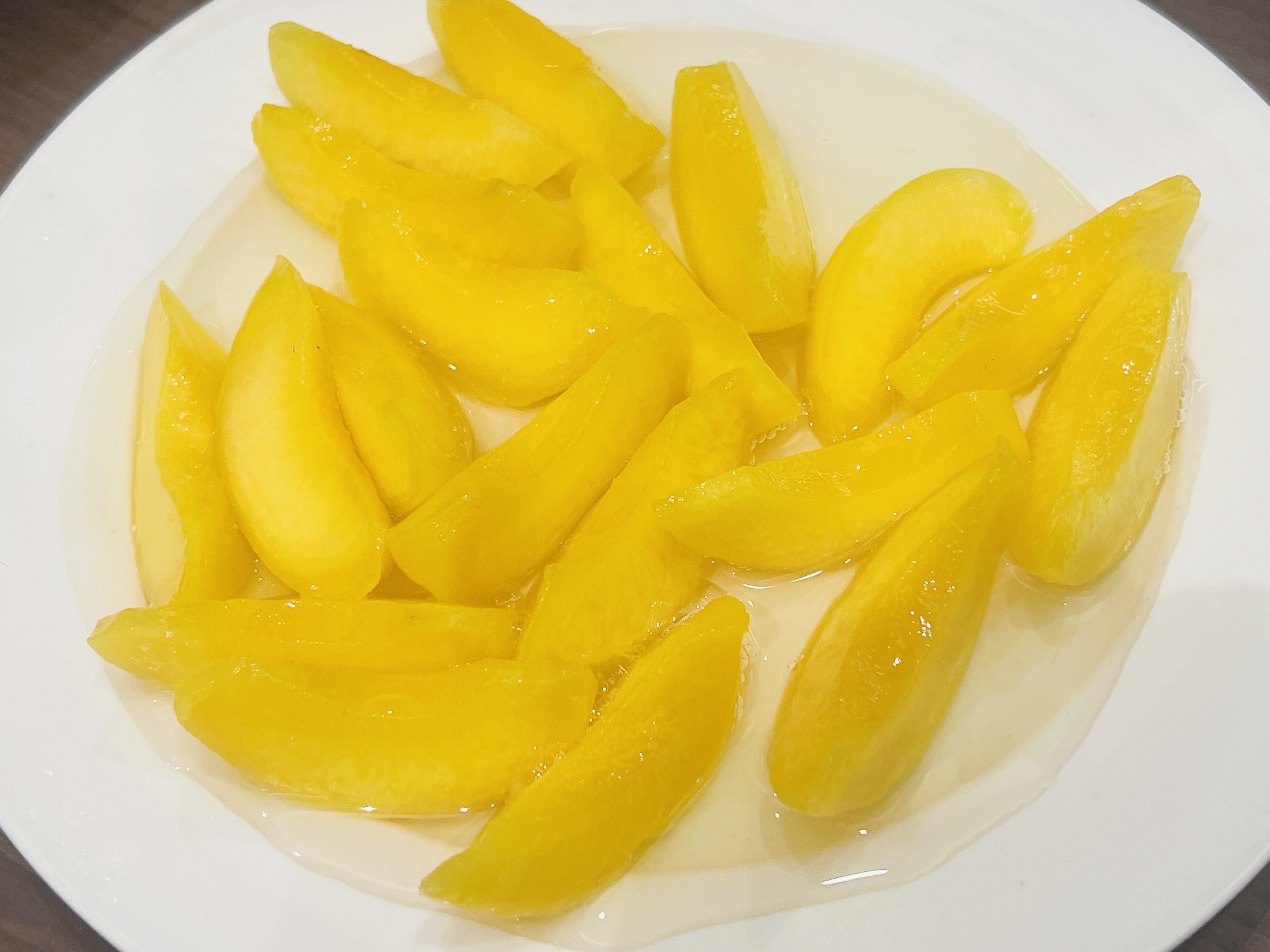 Canned Yellow Peach Slices